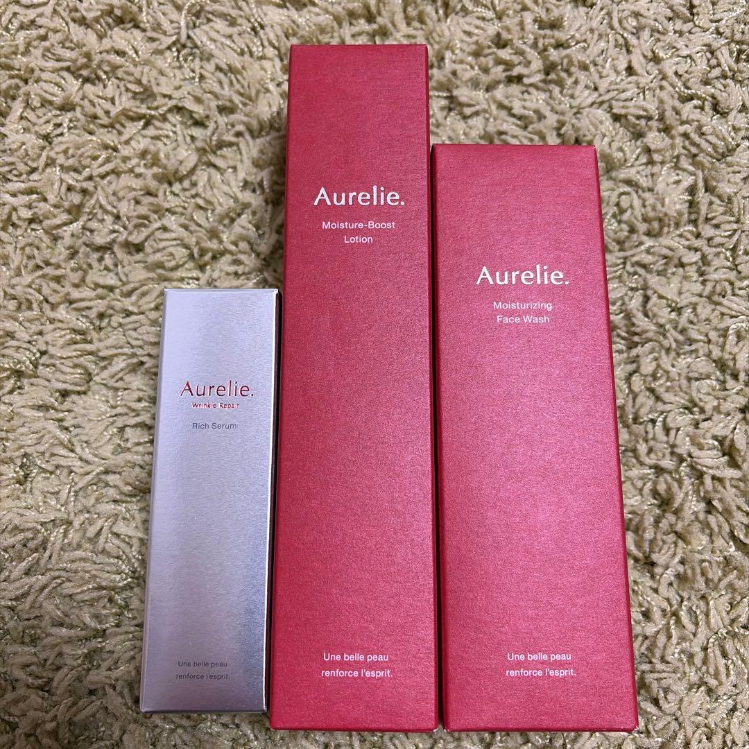 Aurelie. 保湿セット（化粧水・洗顔・セラム）