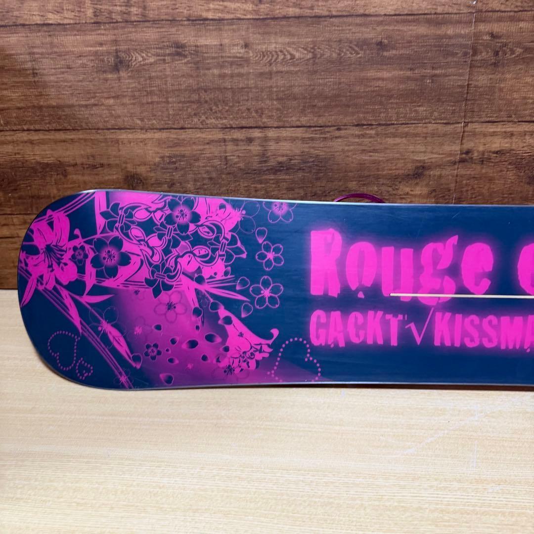 美品　kiss mark レディース　スノーボード3点　143cm かわいい