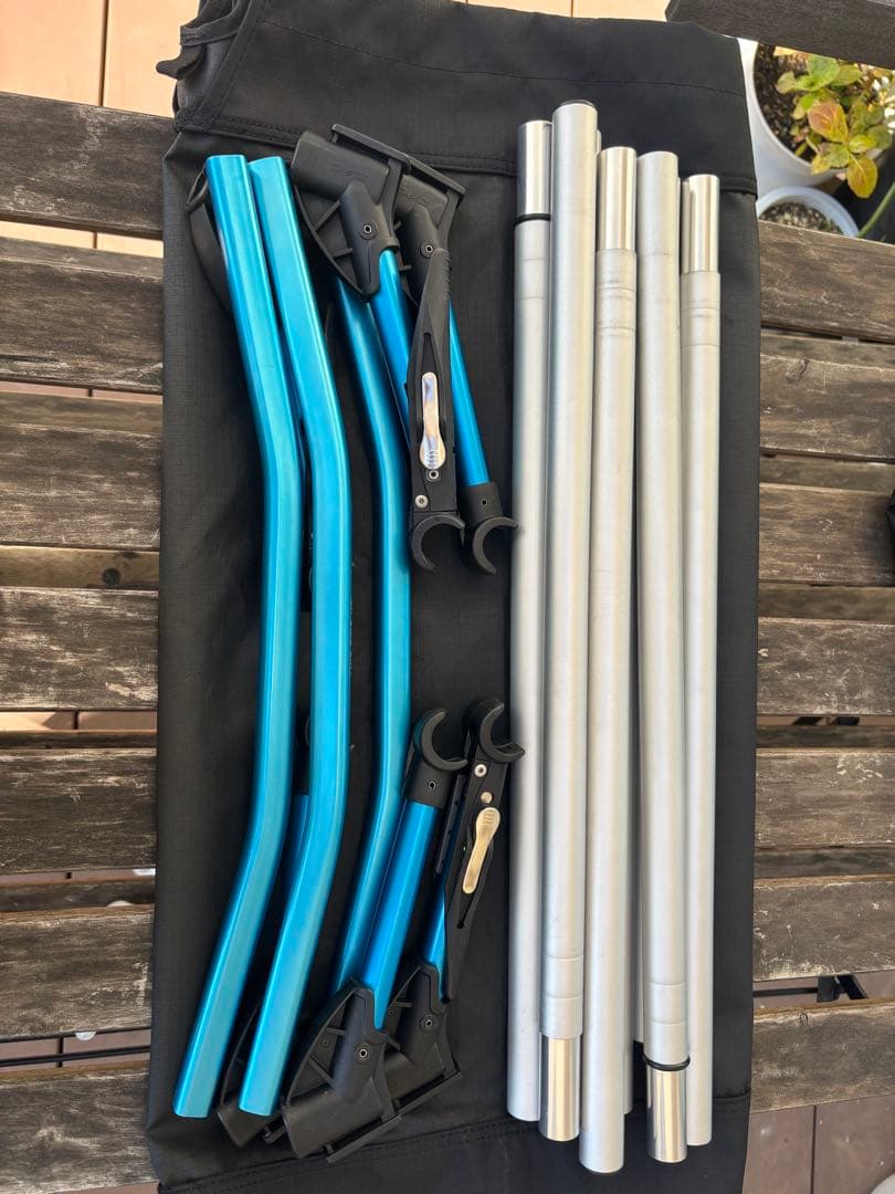 Helinox Cot One ブラック/ブルー