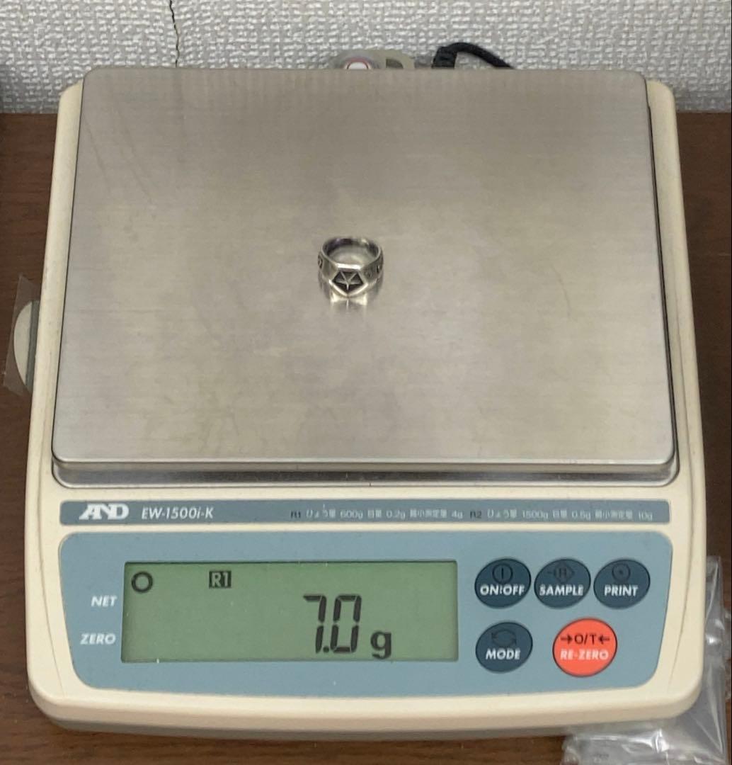 矢沢永吉・Yaz SV925 スターデザイン　リング