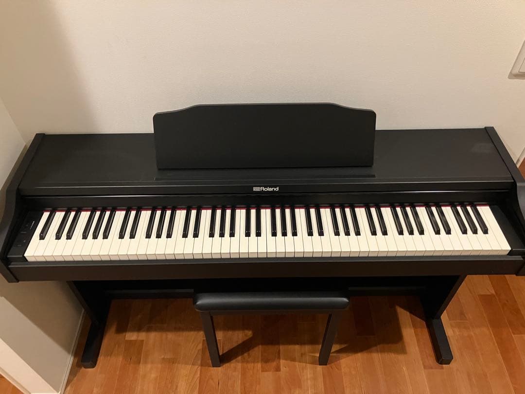 Roland 88鍵 ブラック電子ピアノ