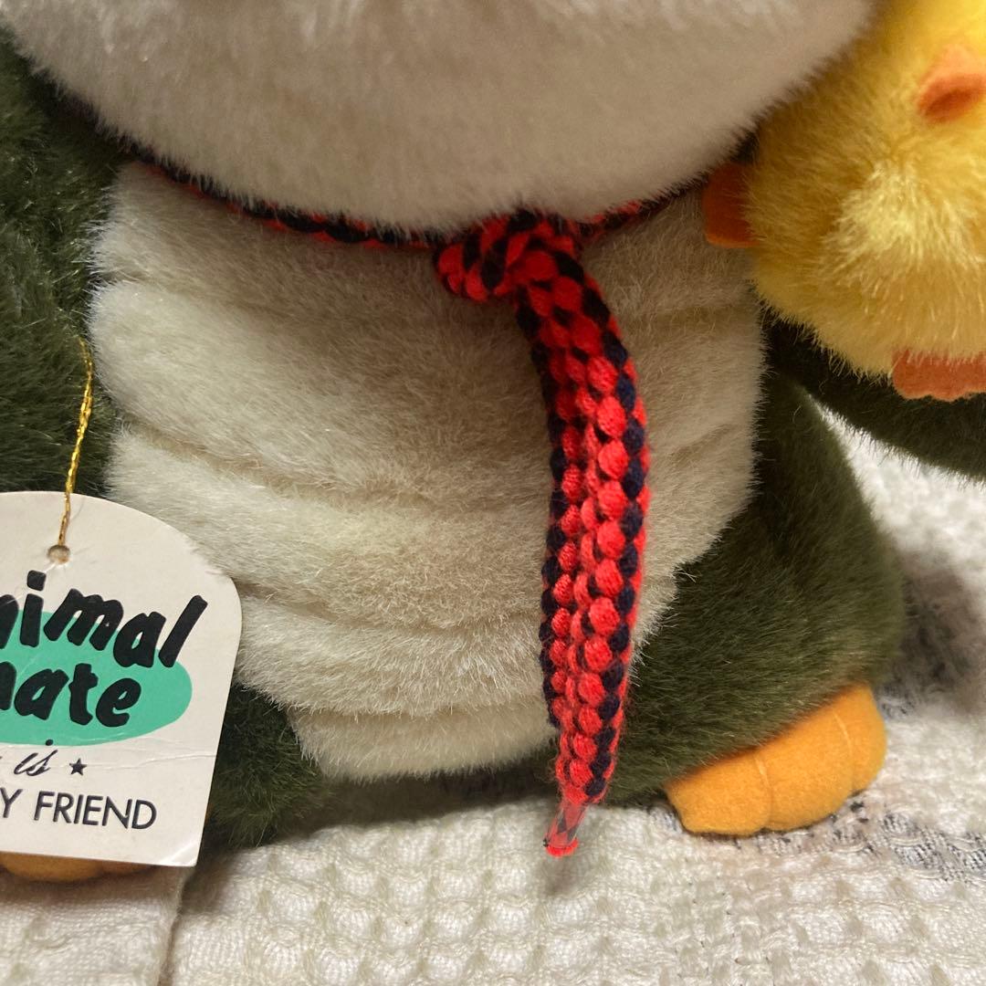 昭和レトロ　ヴィンテージ セキグチ製　こんにちわに　深緑　S&Mサイズ