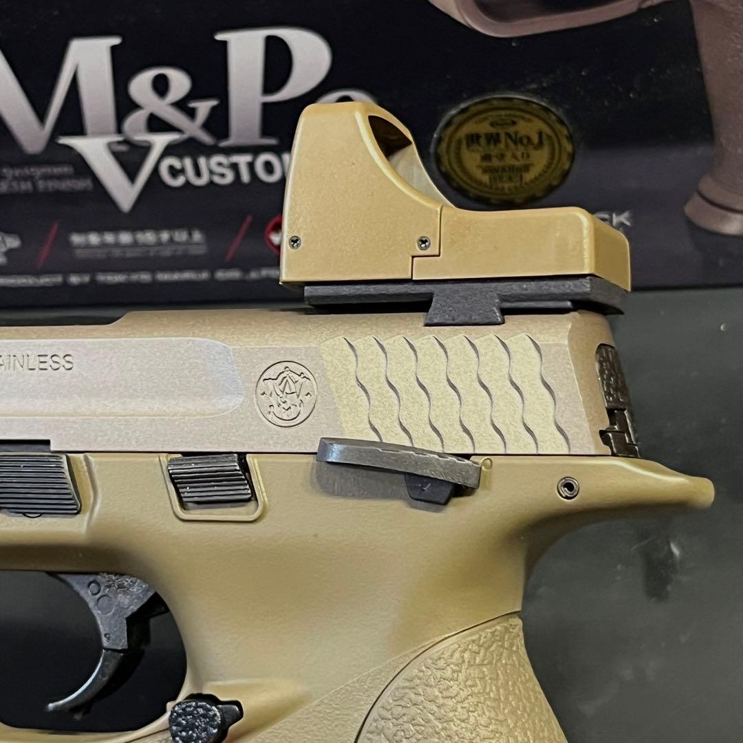 東京マルイ M&P9 Vカスタム ガスブローバック　美品