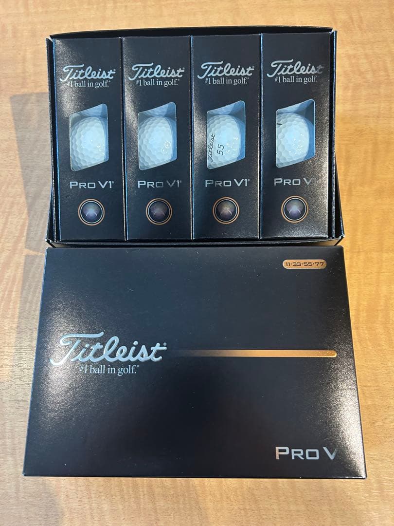 タイトリスト　V1 ダブルナンバー　2ダースセット