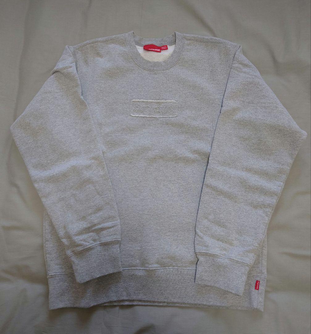 supreme cutout logo crewneck　正規品