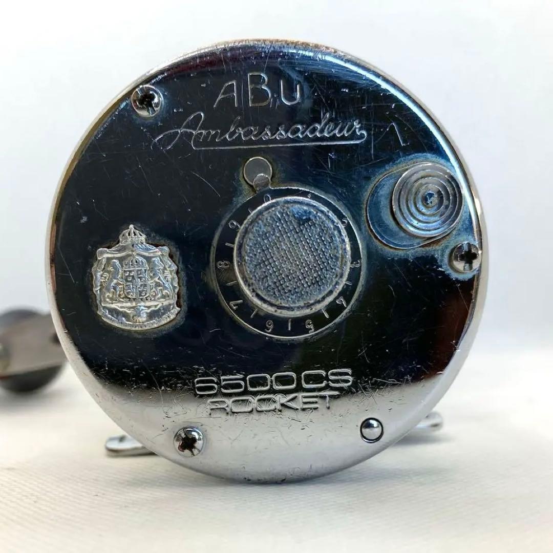 AbuGarcia アブガルシア アンバサダー6500CSロケット　クローム