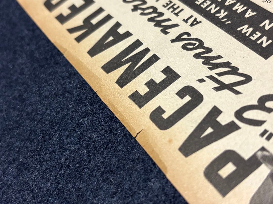 USA VINTAGE SEARS DRUM MAJOR 1937年 本物広告