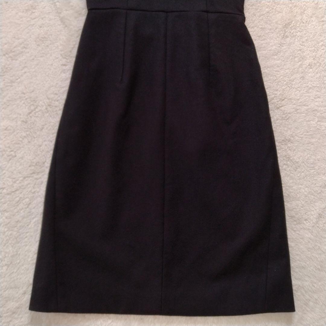 YOKO CHAN　ヨーコチャン　ノースリーブウールワンピース　オケージョン