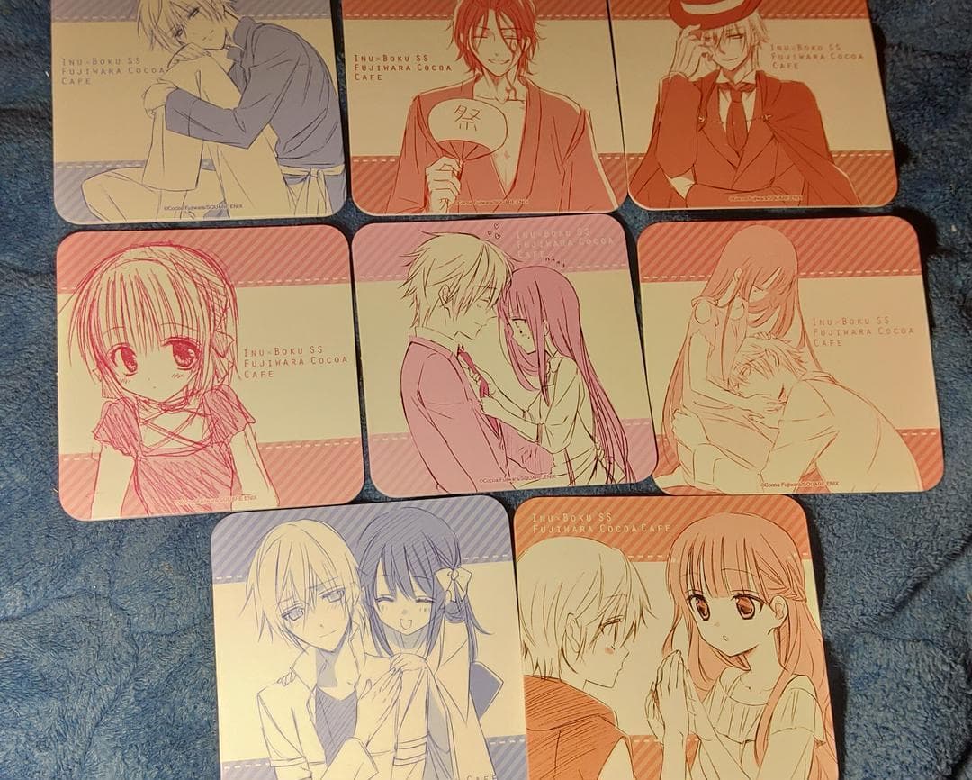 藤原ここあ　渋谷カフェ　犬僕 コースター 妖狐×僕SS