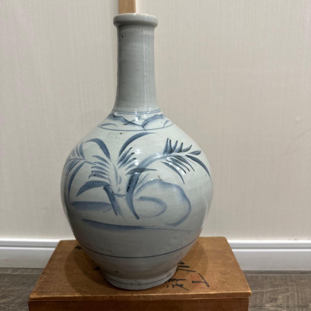 李朝　磁器　骨董品