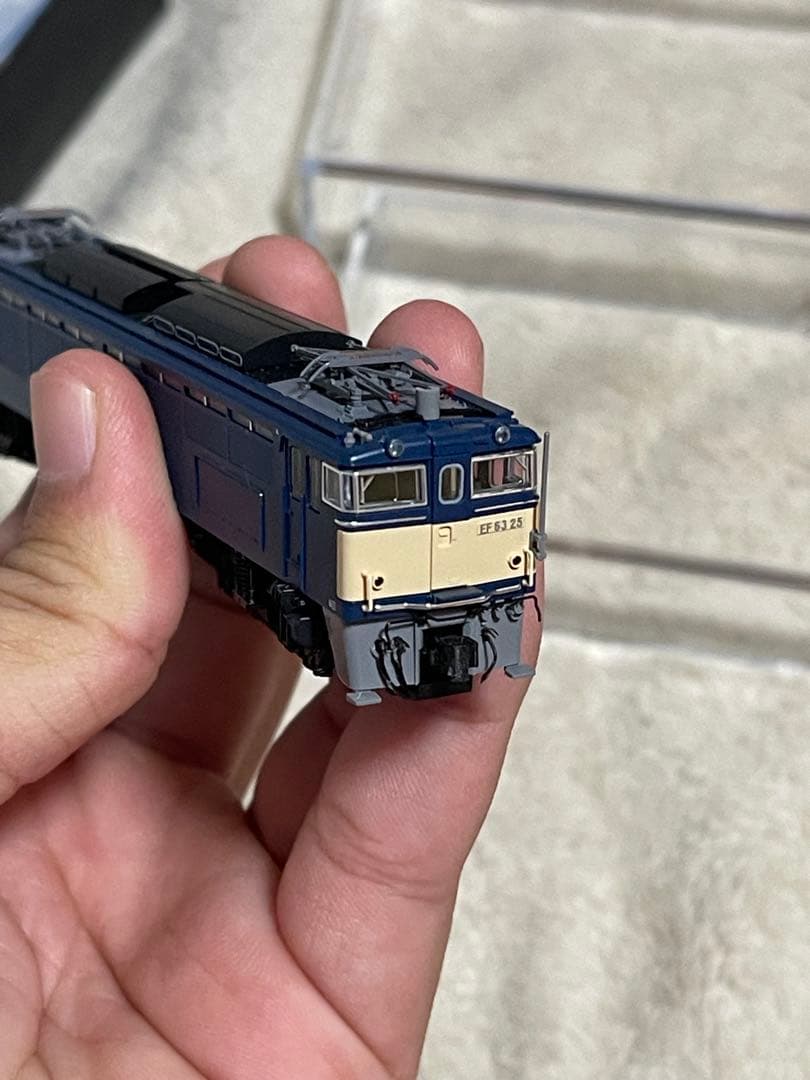 N*Z様 Tomix 98151 EF63 (3次車・青色) セット 加工