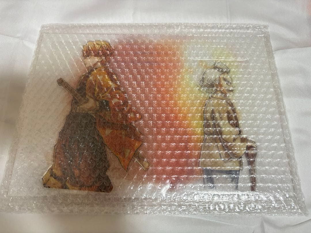 鬼滅の刃 繋ぐ WEBSHOPくじ A賞 善逸と爺ちゃん ビッグアクリルスタンド