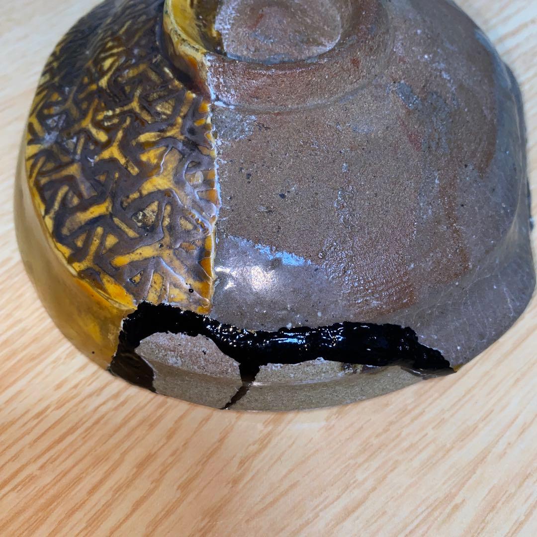 絵唐津　桃山江戸初期　継ぎあり