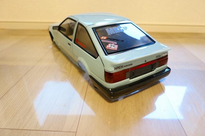 た*ま様 限定価格　ＭＲＣ製AE86 リアルサイズ TAMIYA WRAP UP