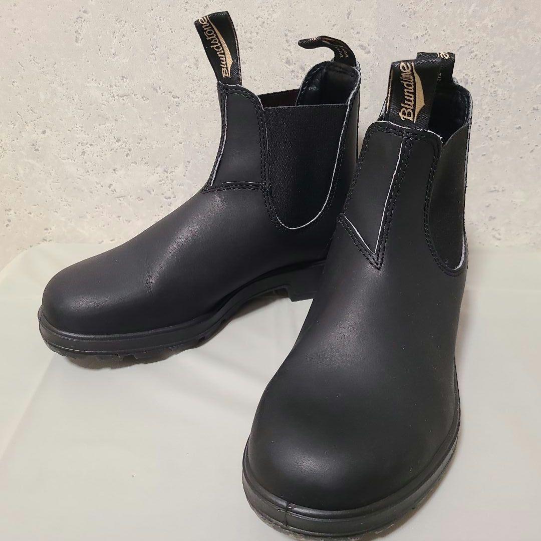 【美品】Blundstone 黒 サイドゴアブーツ