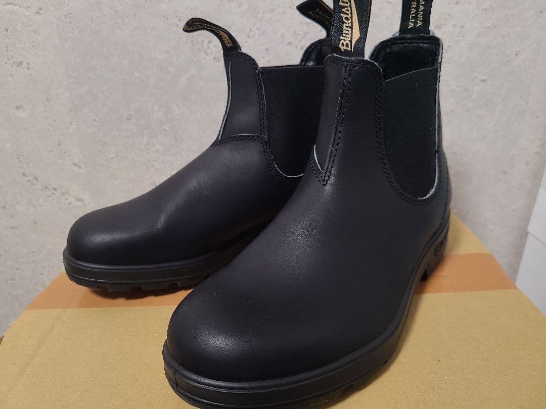 【美品】Blundstone 黒 サイドゴアブーツ
