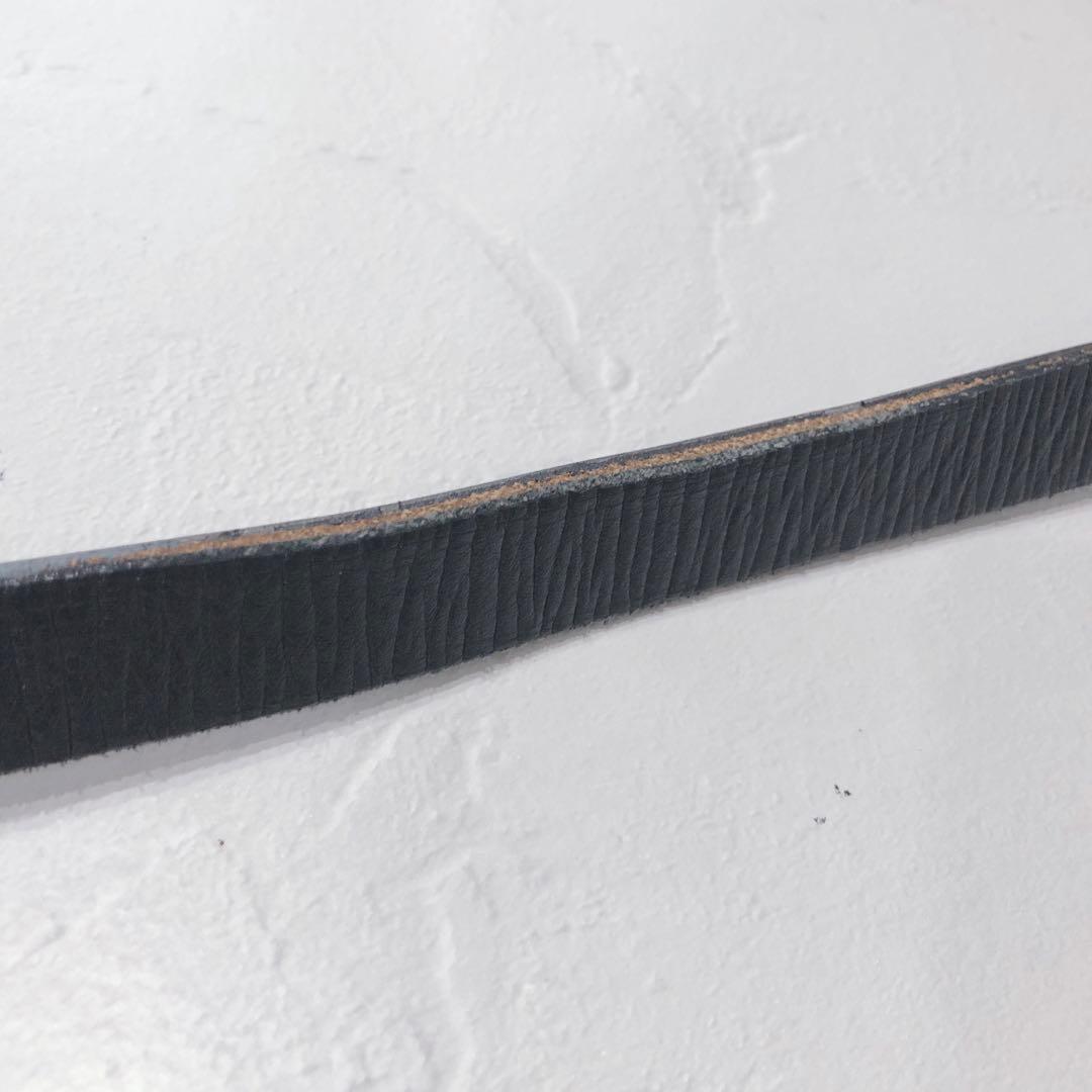 ☆Vivienne Westwood☆ オーブバックルベルト ブラック レザー