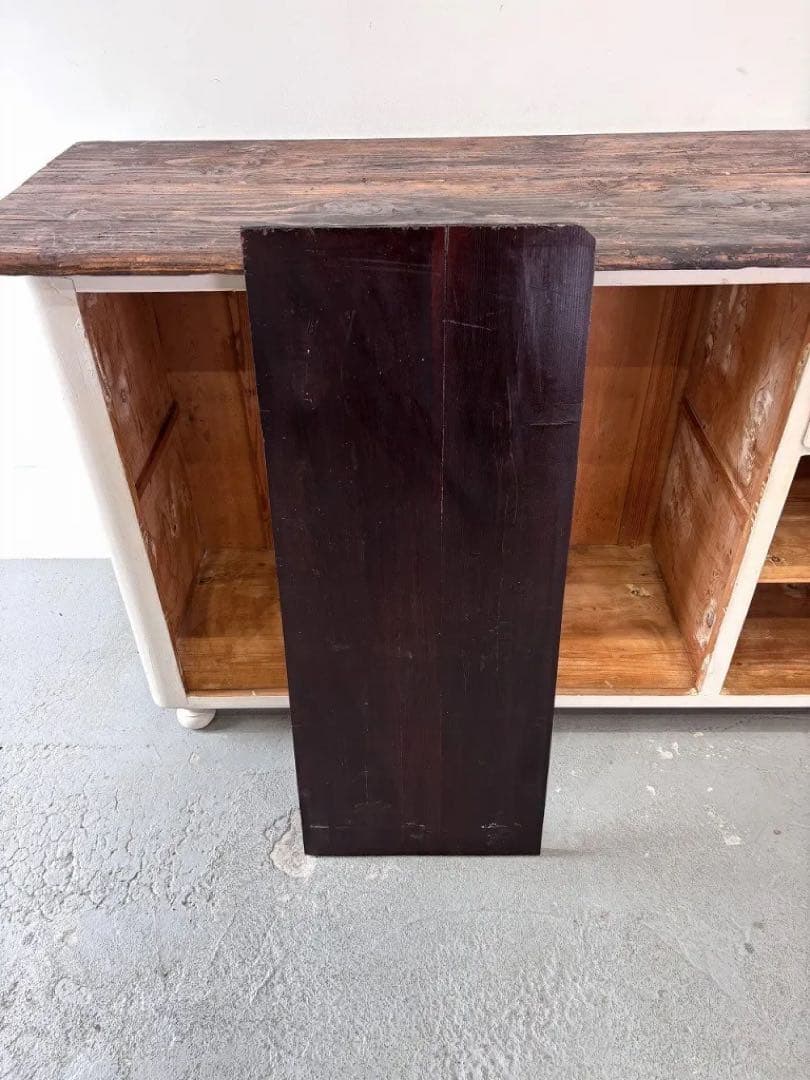 ヴィンテージ ウッド シャビー カウンター