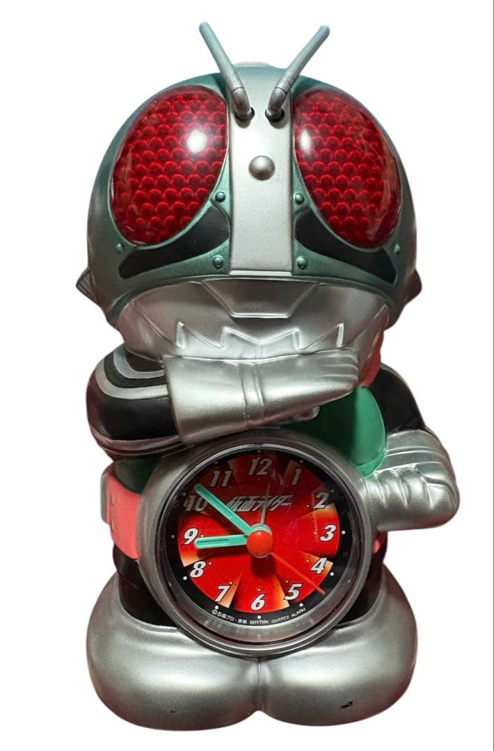 仮面ライダー 1号 おしゃべり 目覚まし時計
