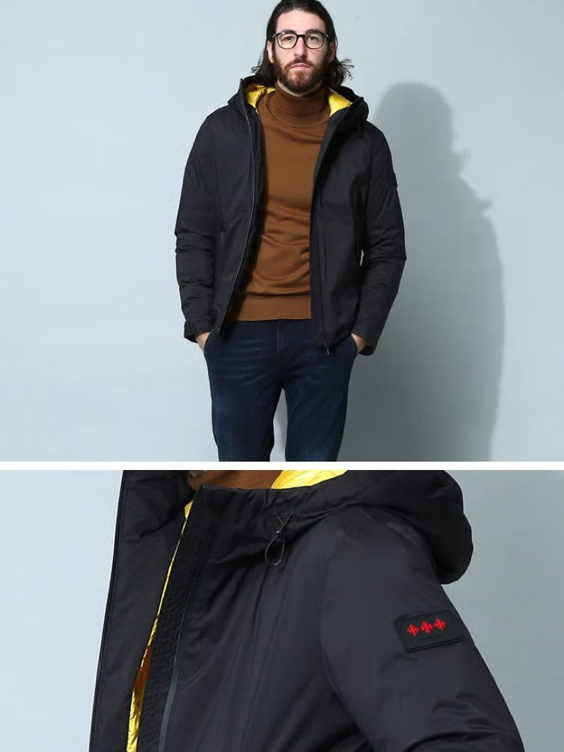 ri 　タトラス　ダウジャケットAMIMADO アミマード　ブラック