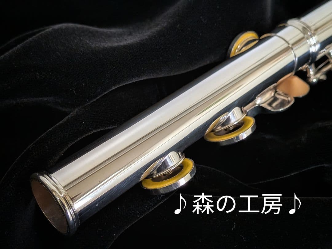 商談中【aoki.m】銀メッキヤマハフルートYFL211SⅡ Eメカ