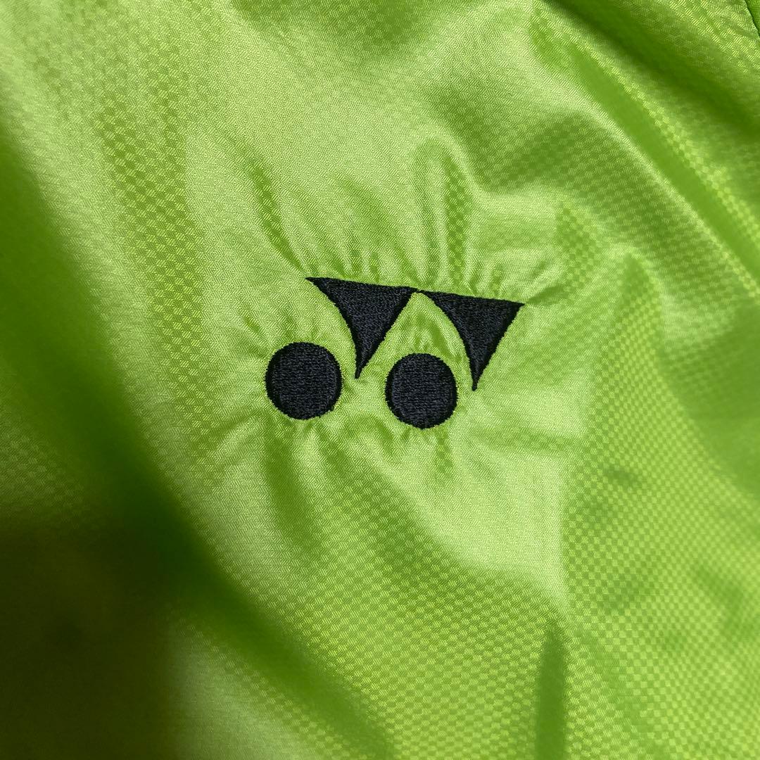 希少サイズ ヨネックス ボアリバーシブルジャケット ブルー xo