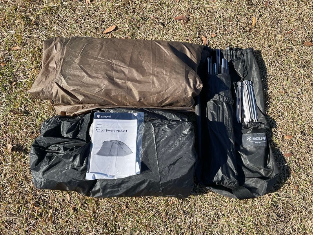 スノーピーク ミニッツドーム Pro.air 1 uesd