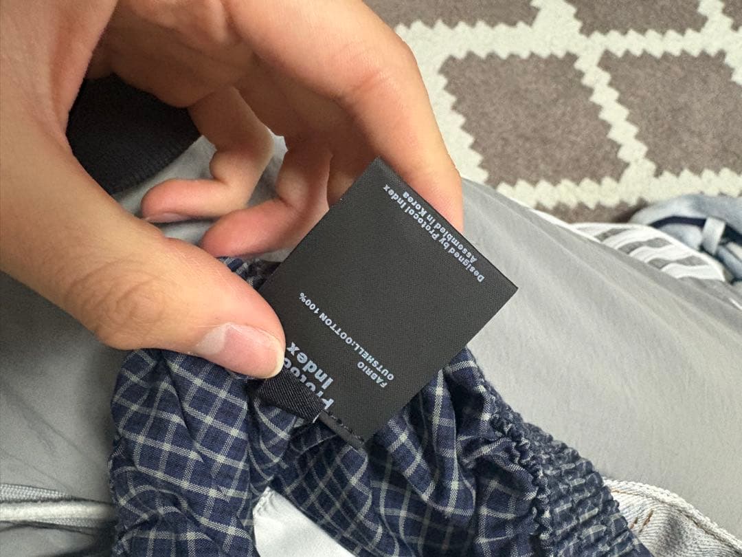 パンツ Protocol Index TROMPELOEIL LAYERED PANTS