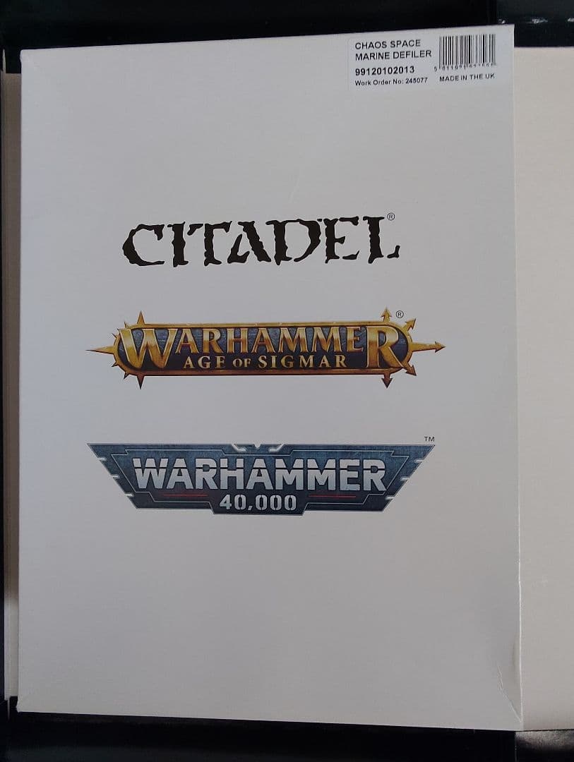 ディファイラー ケイオス・スペースマリーン ウォーハンマー　warhammer