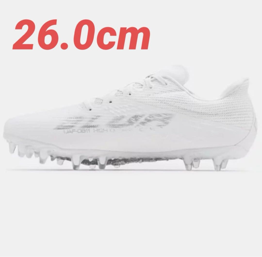 【26cm】UA BLUR SMOKE MC アメフト スパイク
