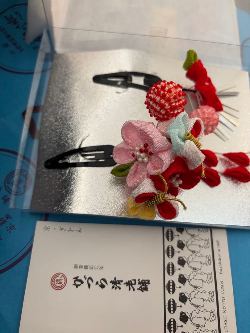 かづら清老舗　七五三かんざし