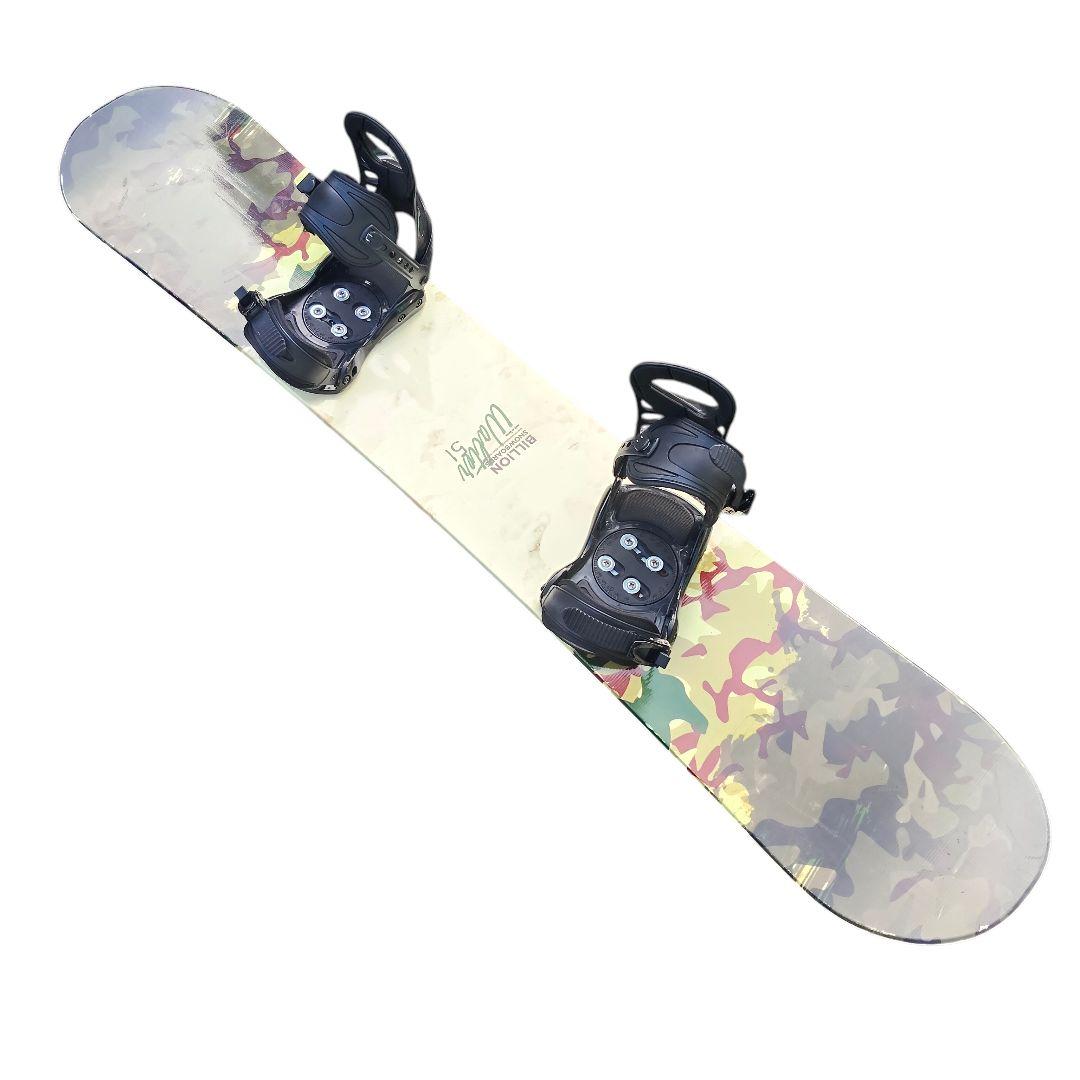 BILLION ビリオン 151cm スノーボード FLUX バインディング付