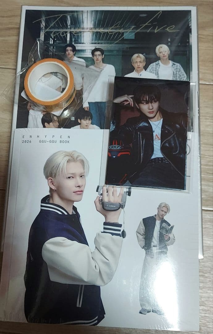 新品 ENHYPEN シーグリ 2026 グクパケ ニキ セット 特典付き