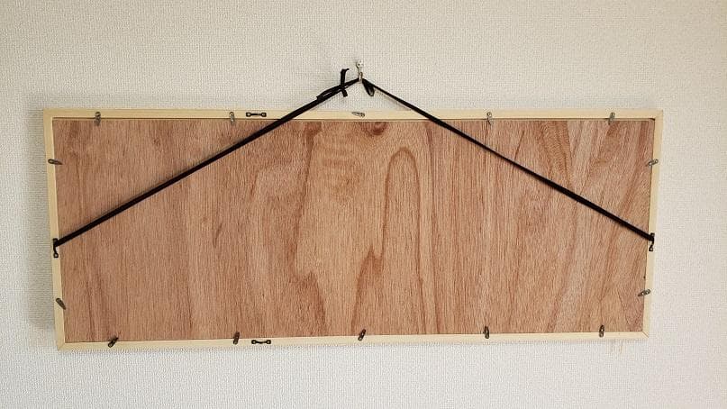 CABC　510mmｘ510mmのバンダナをお飾りいただく額　黒