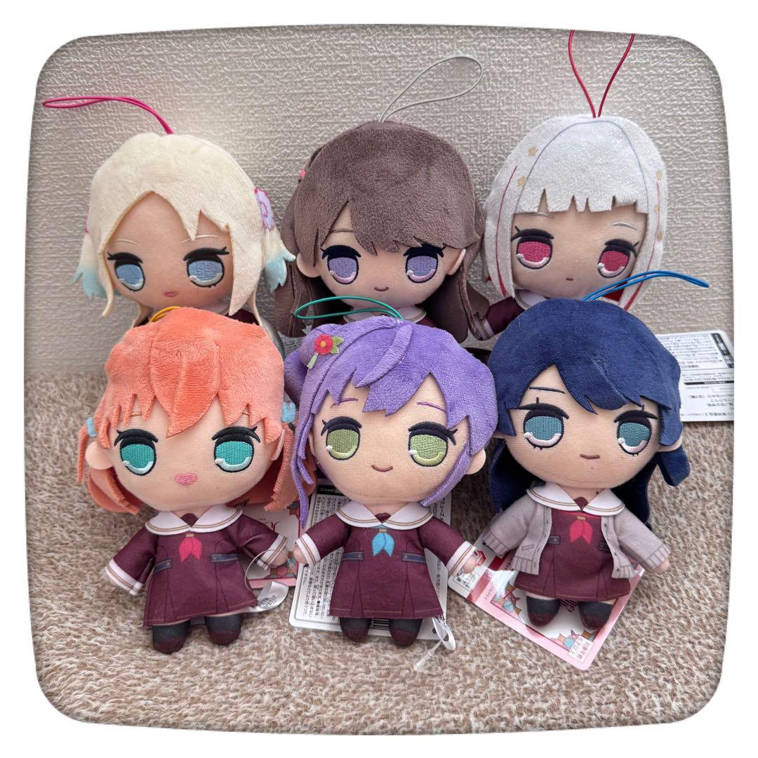 ラブライブ！ 蓮ノ空学院 きゅるまるぬいぐるみ 6種セット b