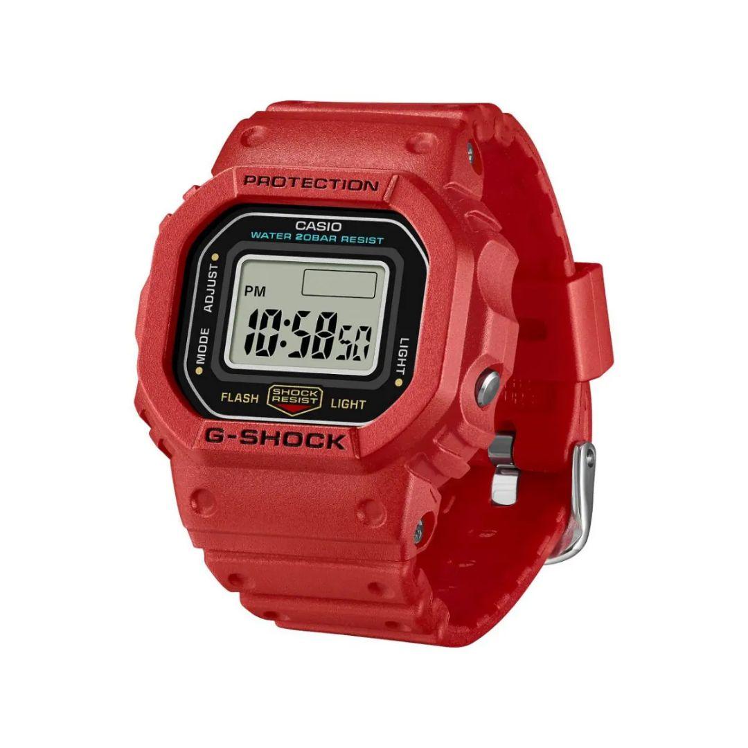 G-SHOCK nano DWN-5600-4JR　レッド