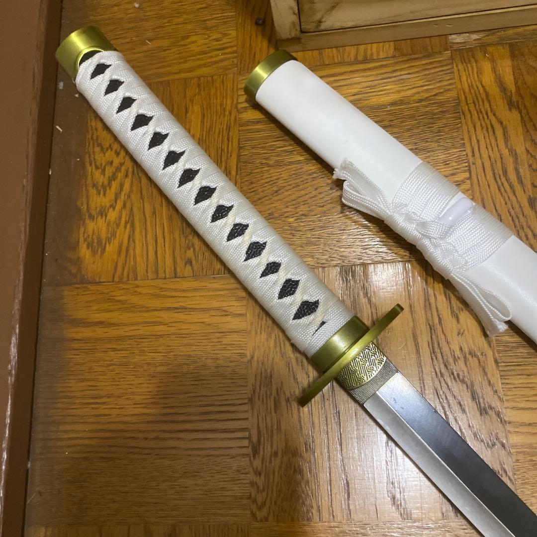 アニメ　1/1スケール　コスプレ刀　鬼滅の刃風　日輪刀風　居合刀　模造刀　金属