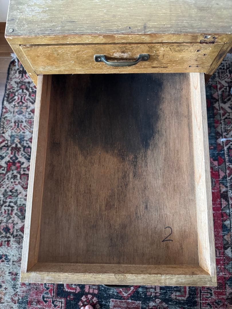 【ゴーシュ様用】木製チェスト 引き出し6段 アンティーク