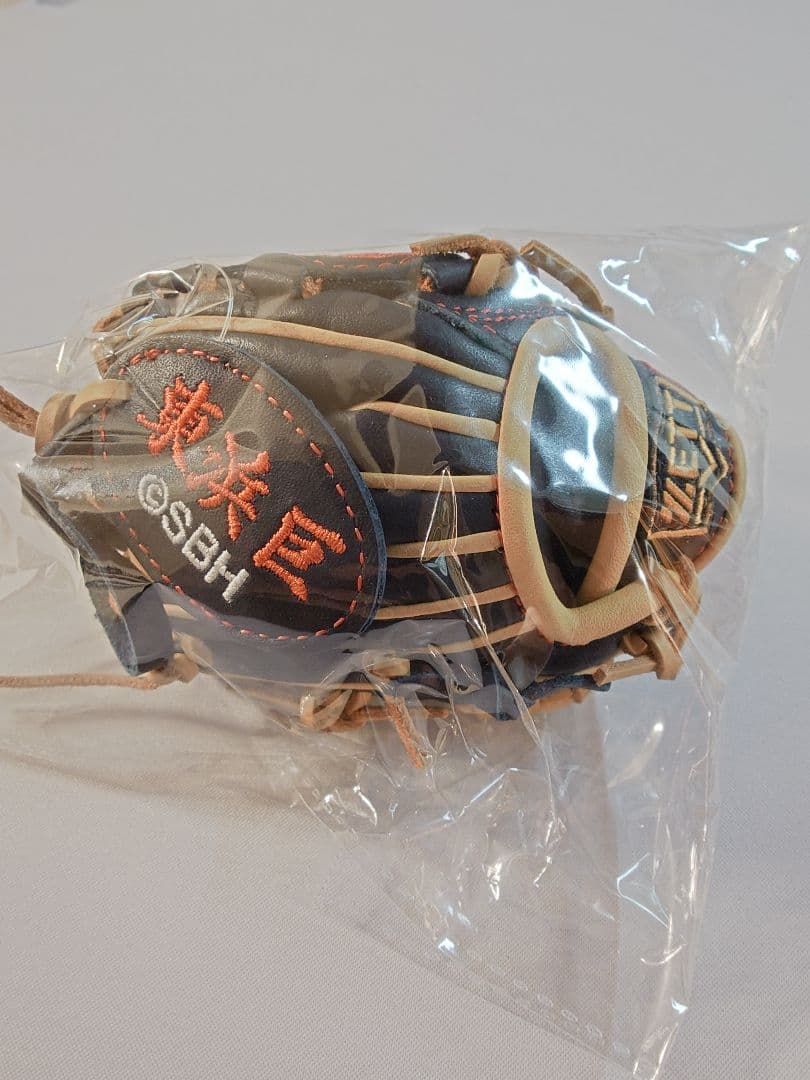 福岡ソフトバンクホークス 東浜巨 1000投球回達成記念 ミニグラブ グローブ