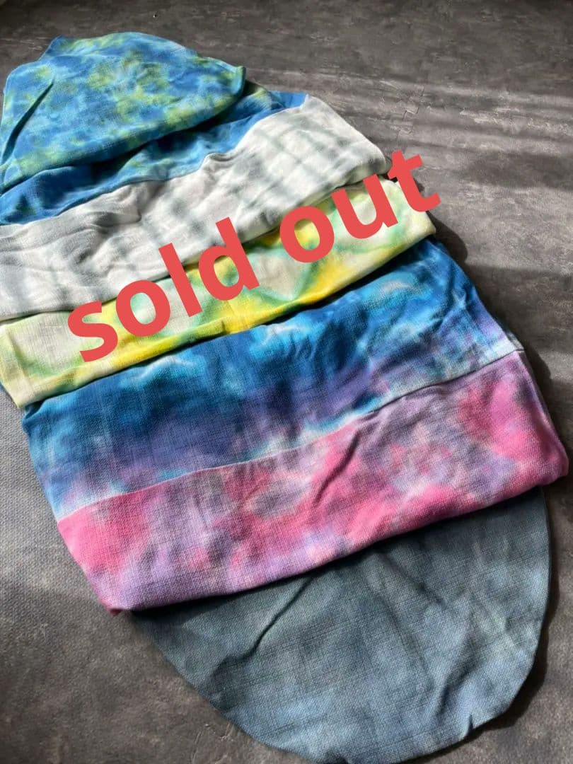 ロングボードカバー タイダイ染め