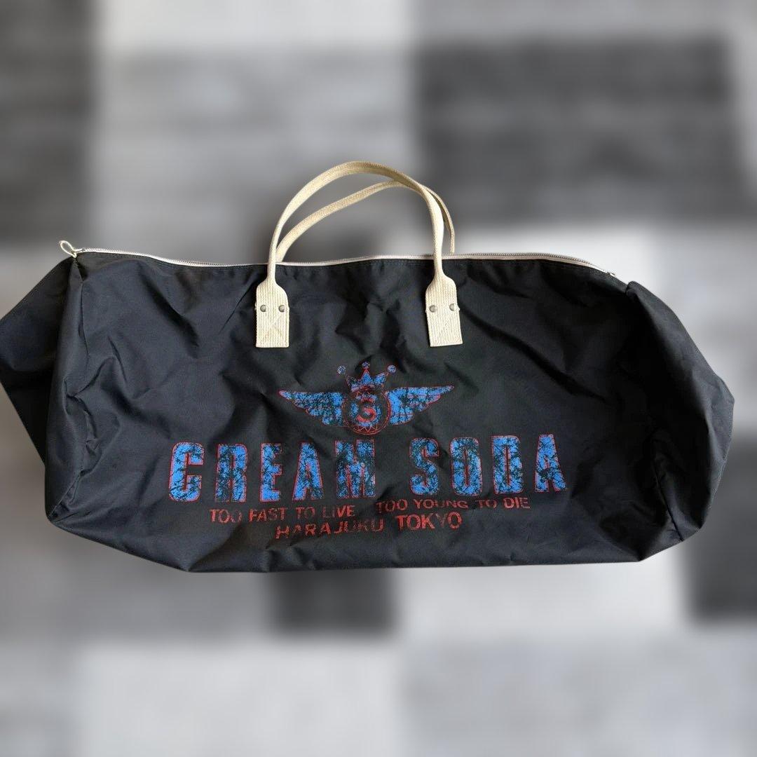 クリームソーダ　ボストンバック