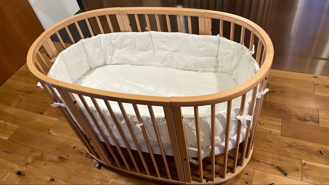 引き取り限定 Stokke Sleepi ベビーベッド　V2? 美品　セット