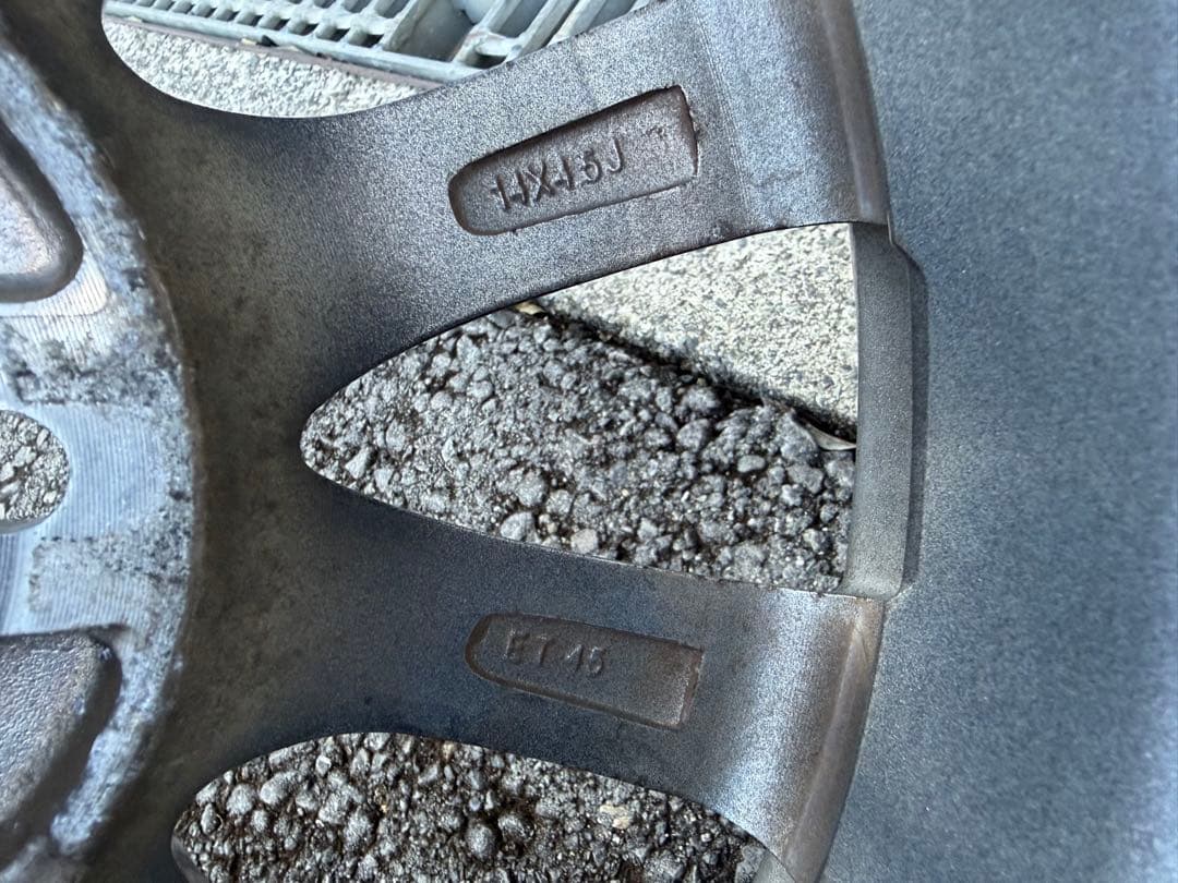 ダンロップ 冬用タイヤ 155/65R14 ×4本 アルミホイール中古