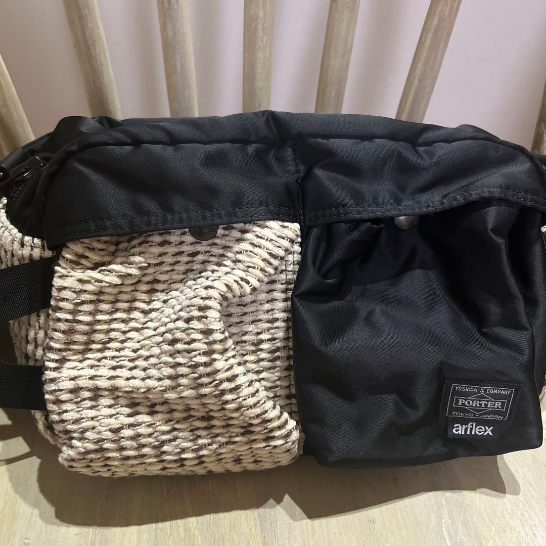 限定コラボ　PORTERポーター×arfleアルフレックス　ボディバッグ