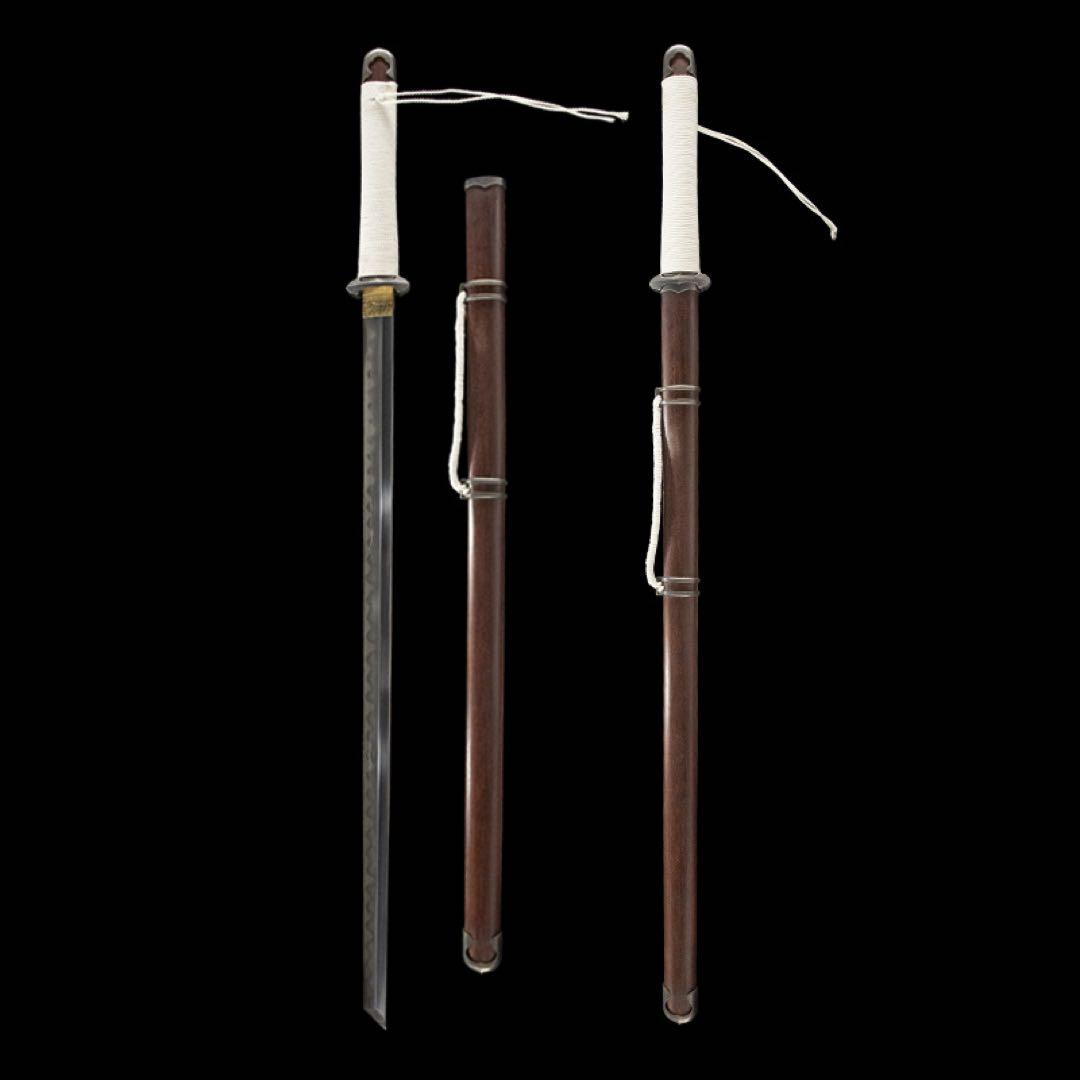 シンプル唐刀 模造刀 居合刀 武士道 武具 漢剣 唐刀 龍泉剣 手鍛造打