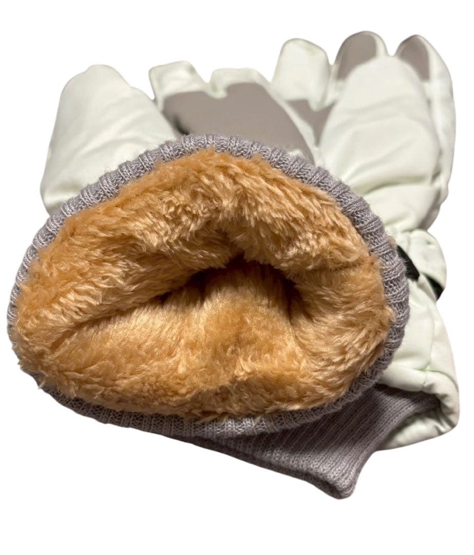 グローブ 手袋 スキー スノボ ウィンタースポーツ 防寒 グリーン レディース