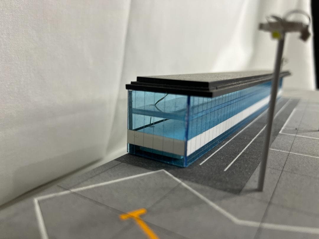 デルタグルーブ　Roteiro1479　terminal　ターミナル再現模型