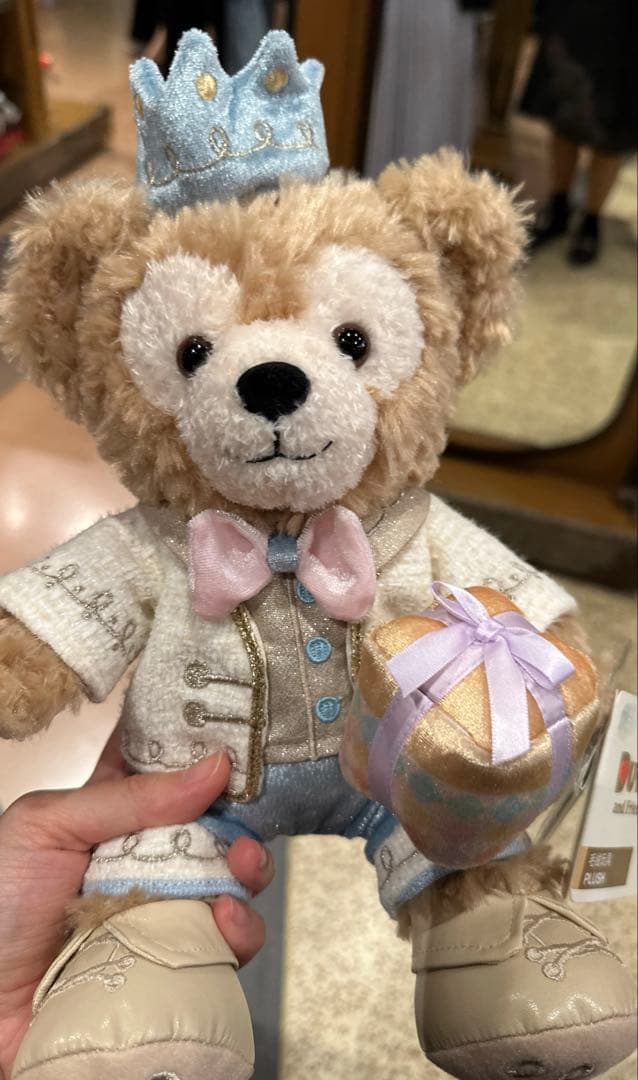 お顔厳選　上海ディズニー　バースデー　ダッフィー　ぬいぐるみss