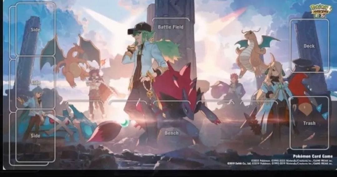 ポケモンカードゲーム プレイマット　ポケマス当選品