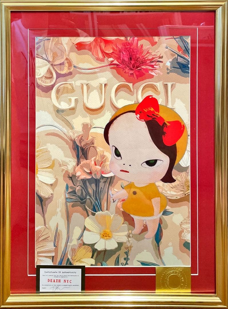 額込 世界限定100枚DEATH NYC アートポスター 現代アート 102